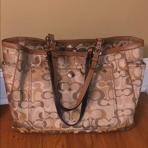 COACH diaper bag